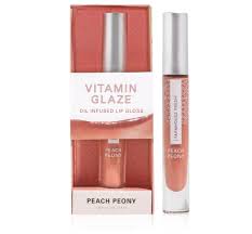 Vitamin Glaze oil- infused Lip gloss - Peach Peony