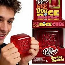 Dr. Pepper Squishy Cube