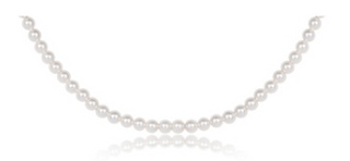 15" Choker- Pearl 3mm