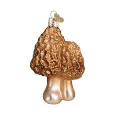 28111 Morel Mushrooms Orn.