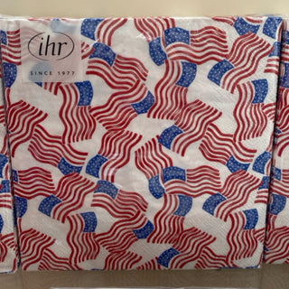 Stars and Stripes Cookout Cocktail Napkin