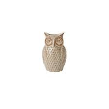Great Grey Owl Budvase 4" x 3.5" x 6.25"