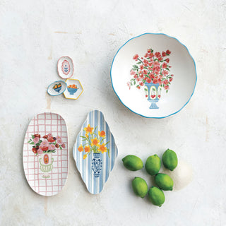 Textured Stoneware Dish (3 Styles)