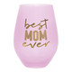 Jumbo Stemless Glass- Best Mom Ever