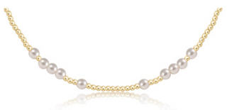 17" Choker- Hope Unwritten Pearl 4mm
