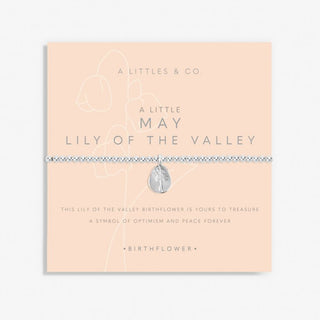 A Little "May Lily Of The Valley" Birth Flower Bracelet