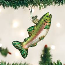 12494 Alpine Rainbow Trout Orn