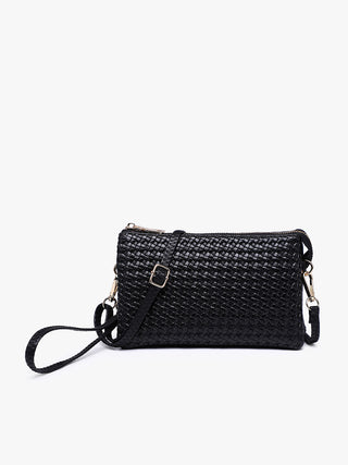 Riley Square Knot - Black Crossbody