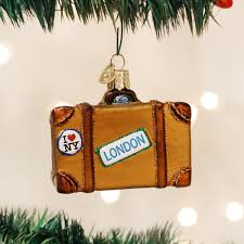 32105 Suitcase Orn