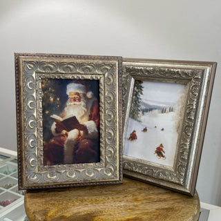 Winter Holiday Frasmed Art Work 5" X 7"