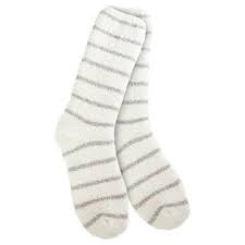 74550 Knit Pickin Fireside Crew OSHeather Grey Stripe