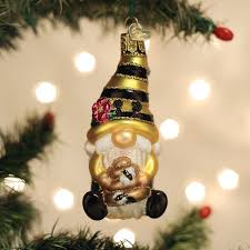 24226 Bee Happy Gnome Orn.