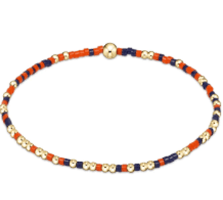Hope Unwritten Game Day Bright Orange Navy Bracelet