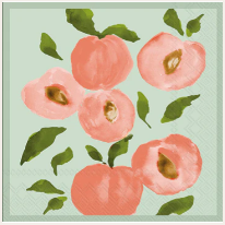 Peaches Cocktail Napkin
