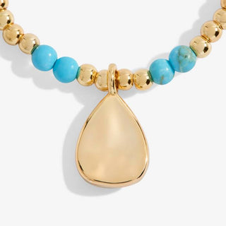 A Little "December" Birthstone Bracelet Gold