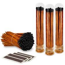 4" Matches + Mini Cloche - Espresso