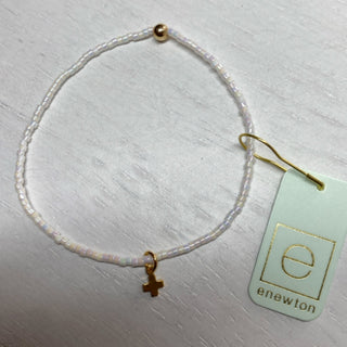 Hope Classic Silky White bracelet Signature Cross Bracelet