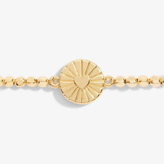 A Little Gold Heart Anklet