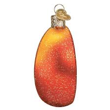 28132 Peach Slice Orn