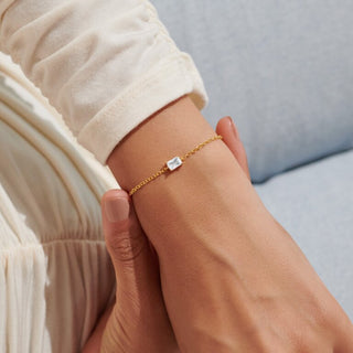A little "Love from Your Little Ones" Gold Bracelet