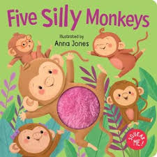 Squeeze Me! Five Silly Monkeys - Book