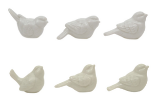Ceramic White Bird