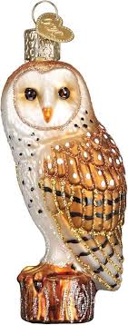 16118 Barn Owl Ornament - OWC