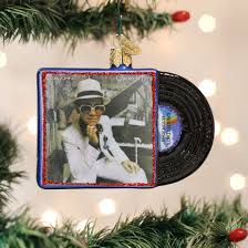 38068 Elton John Greatest Hits Album Ornament