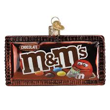 32587 M&M's Milk Chocolate Ornament - OWC