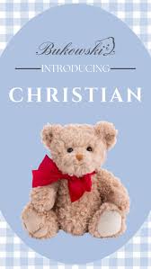 Christian - Plush Bear