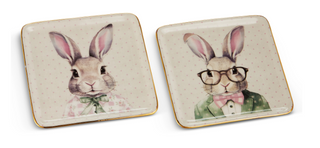 Dapper Bunny Trinket Tray