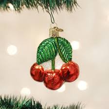28050 Cherries Ornament - OWC