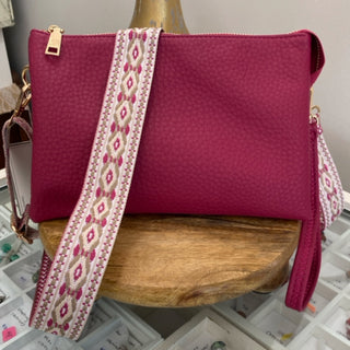 Izzy - Boysenberry Crossbody