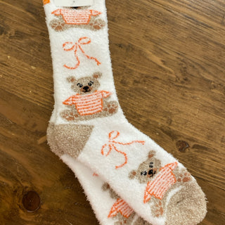 World's Softest Cozy Crew OS Pumpkin Bear
