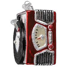 38043 Record Player Orn