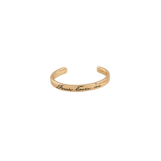 Children's Gold Jesus Loves Me Cuff