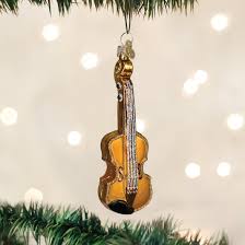 38008 Violin Ornament - OWC