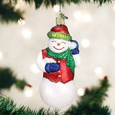 24179 Snowball Fight Snowman Orn
