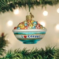 32477 Bowl of Cereal Ornament - OWC