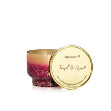 Glimmer Tinsel & Spice Inverted Jar 10oz
