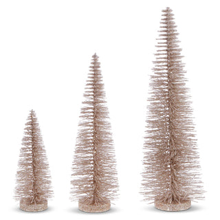 3702579L Bottle Brush Tree Large/Gold