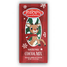 Rudolph the Red Nose Reindeer Chocolate Cocoa 1.25oz packet