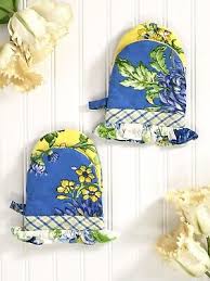 Provence Patchwork Mini Mitt Set