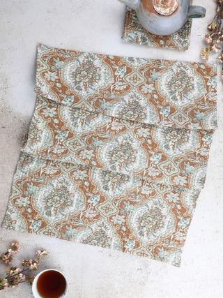 Timeless Tapestry Tea Towel Maple
