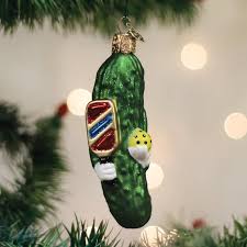 44236 Pickleball Pickle Orn