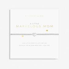 A Little "Marvelous MOM" Silver Bracelet