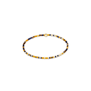 Gameday Hope Unwritten Bracelet - Golden Yellow / Navy