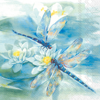 Dragonfly Cocktail Napkin
