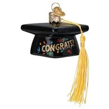 36342 Graduation Cap Orn