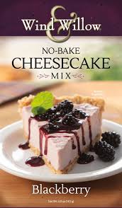 No-Bake Cheesecake Mix Blackberry